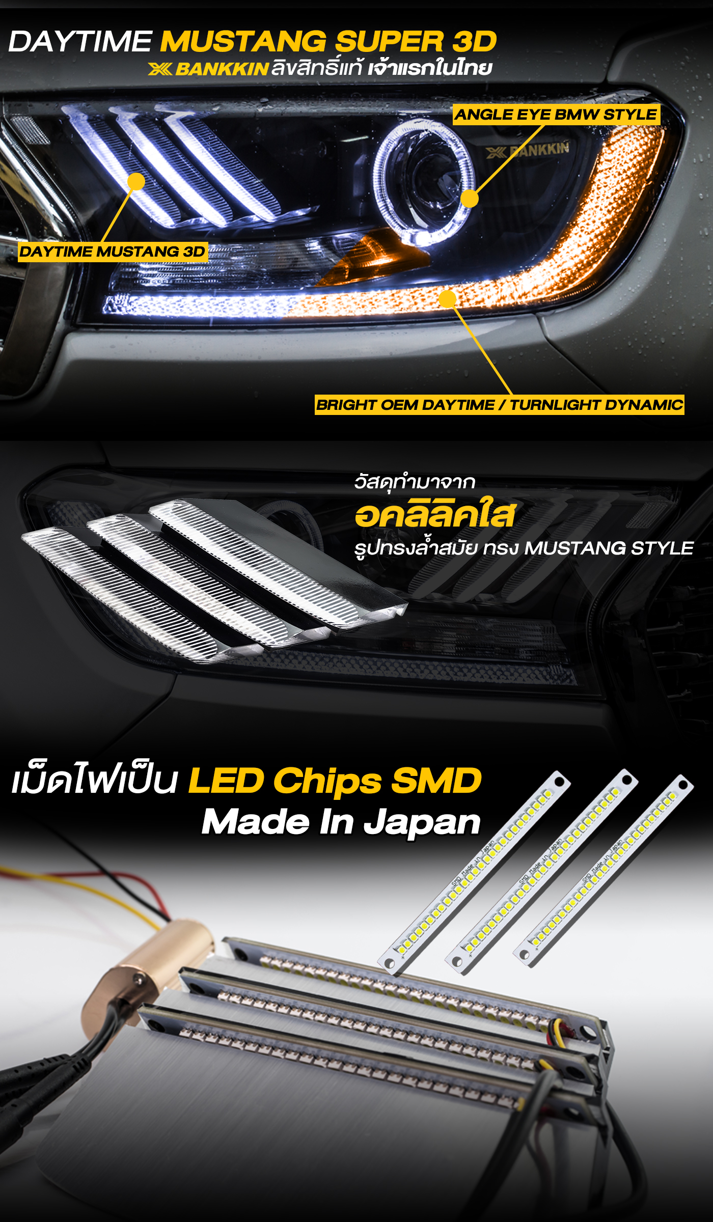 banner Special Offer Mustang 3D detail